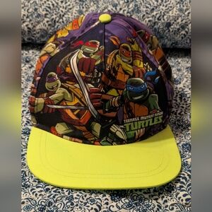 Nickelodeon Teenage Mutant Ninja Turtles Hat TMNT Neon Snapback Youth Retro OS